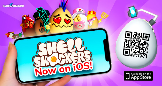 Shell Shockers - Now on iOS » Blue Wizard Digital