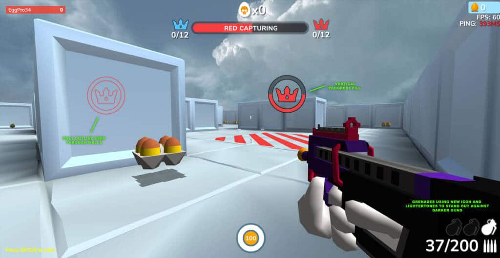 Shell Shockers King of the Coop Eggsclusive! » Blue Wizard Digital