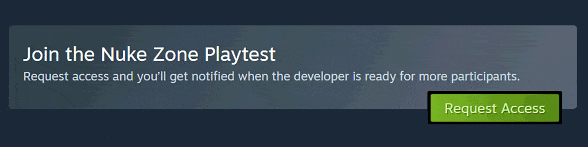 Wishlist Nuke Zone on steam