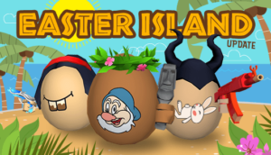 Shell Shockers Update Easter Island Chocolate Snow White Moai